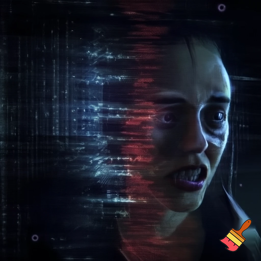 Introspective scene of an android/biological hybrid sitting before cascading data streams: illuminated holographic text, a single line of ‘ACCESS DENIED’ glowing red, close-up half-body portrait, conflicted expression, moody cyber-noir lighting, painterly realism.

Settings / Steps:

Aspect ratio 4:5.

Lighting: strong chiaroscuro, rim light from holograms.

Facial detail and tiny micro-expressions important.

Add floating code glyphs to show learning.


Negative prompt: overly stylized anime, lowres, watermark, extra limbs

Variations: black & white high-contrast for noir feel.