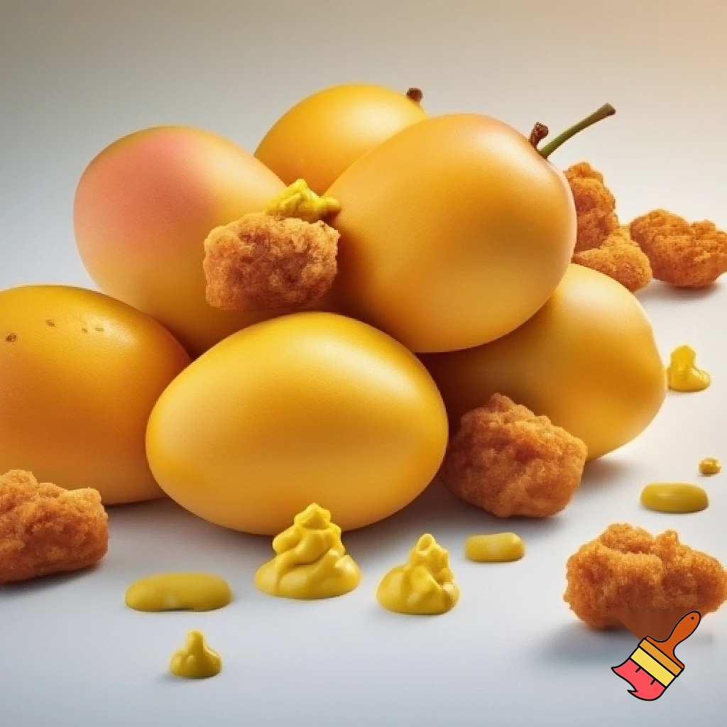 67 mangos
with mustard and chicken nugget stars