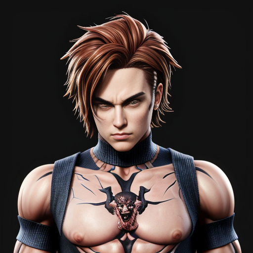 JoJo stand, bad quality, humanoid, there may be different colors, single-color background, manga style, there may be different processes