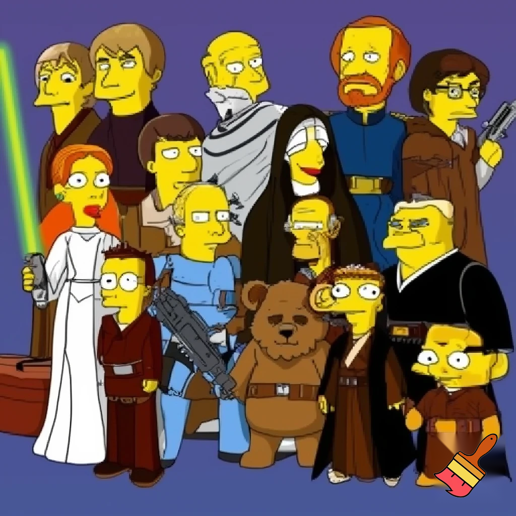 Simpsons star wars


