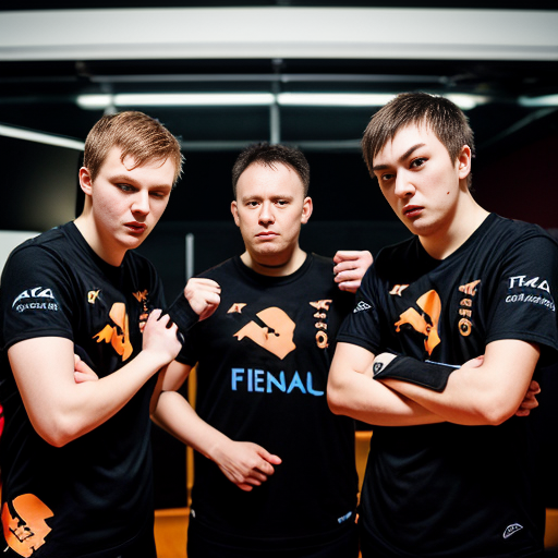 Fnatic team fighting a big Digga D