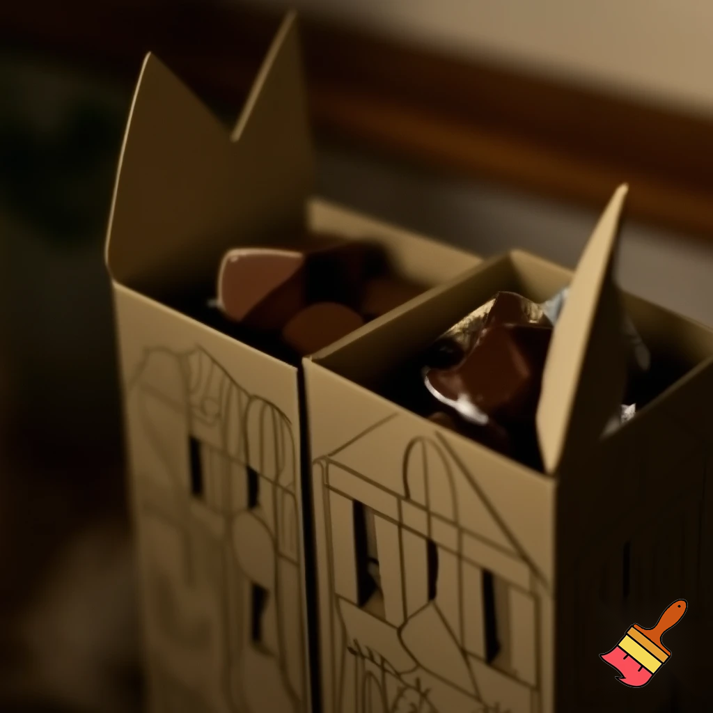 Chocolate calendar open calendar open calendar Numbers to get to Christmas