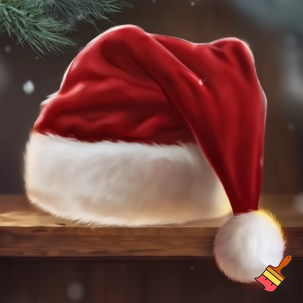 Send a Santa Claus hat over on the shelf hat velvet