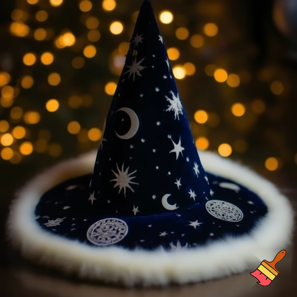 A wizard Christmas hat