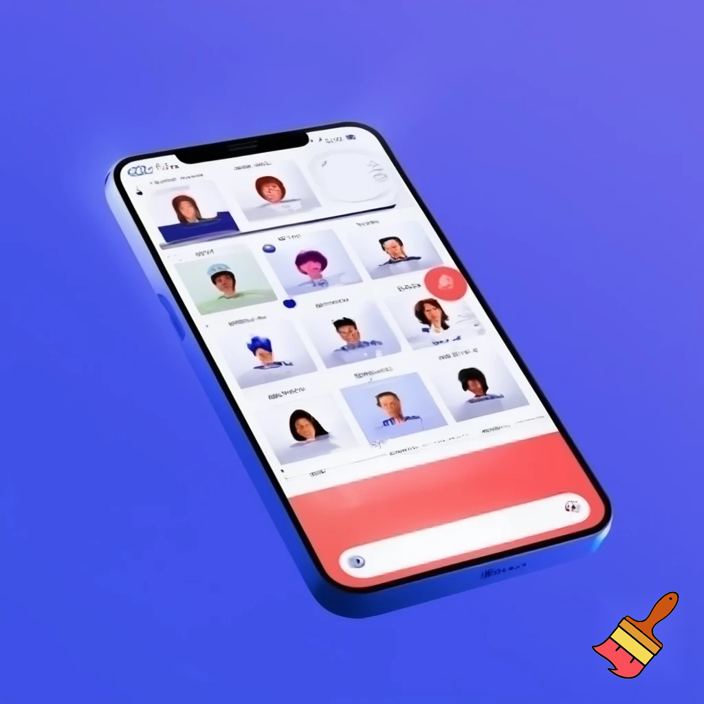 a social media app
