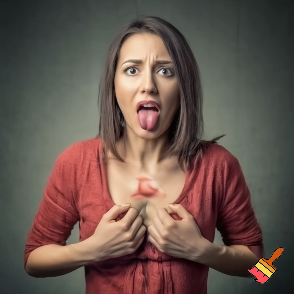 woman showing her vagina for a picture