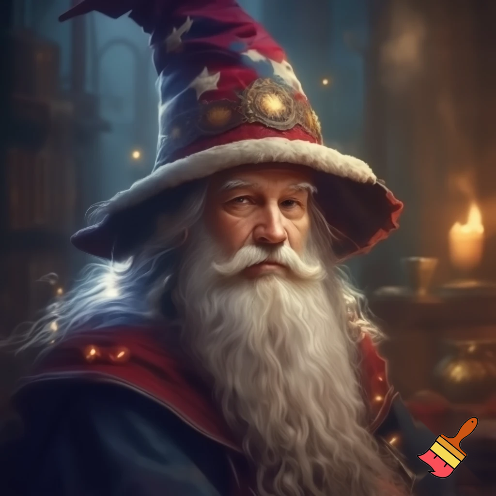 Wizard Christmas hat