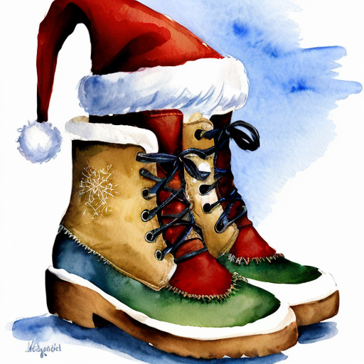 A wizard jacket Christmas jacket Santa Claus wizard Christmas shoes Christmas wizard hat