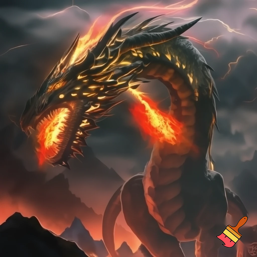 Cool Dinral the fire dragon from the ledgond of Zelda Breath of the wild
