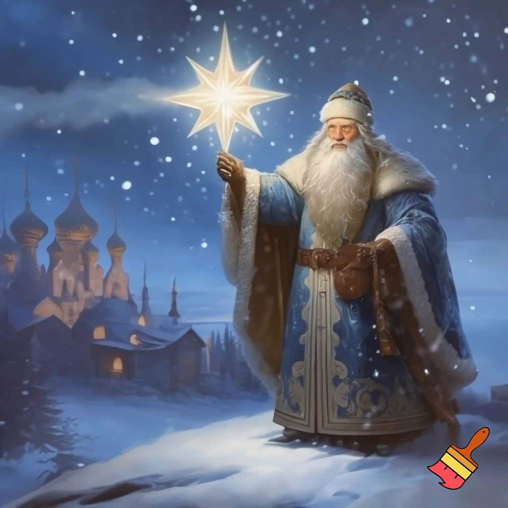 Russia, Santa Claus will stick with a star