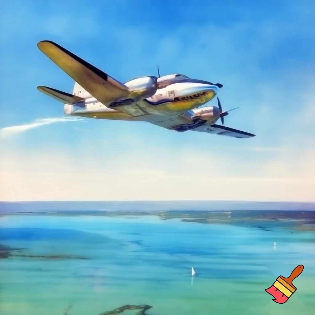 Repülőgépet balatonba
