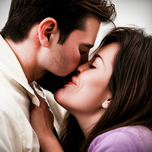 quero gerar uma foto minha com a alerquina se beijando 