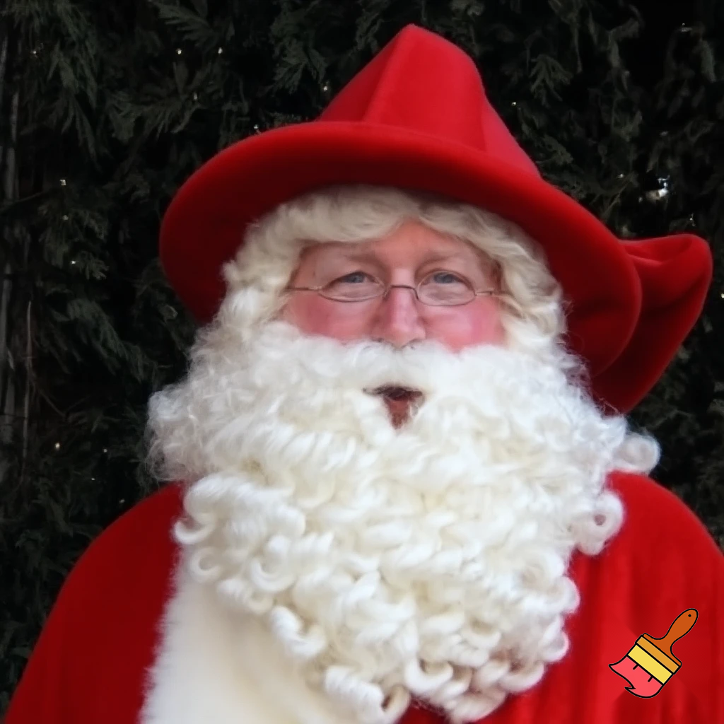 Santa Claus Pennwell Disney🇫🇷 wizard Santa Claus Santa Claus real person Disneyland Paris Santa Claus in Paris the wizard💫🏰 a wizard hat