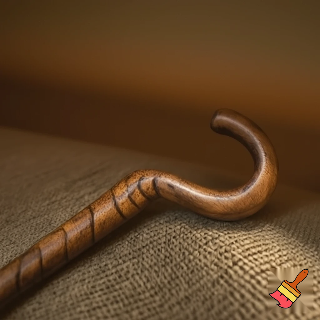 Santa Claus walking stick