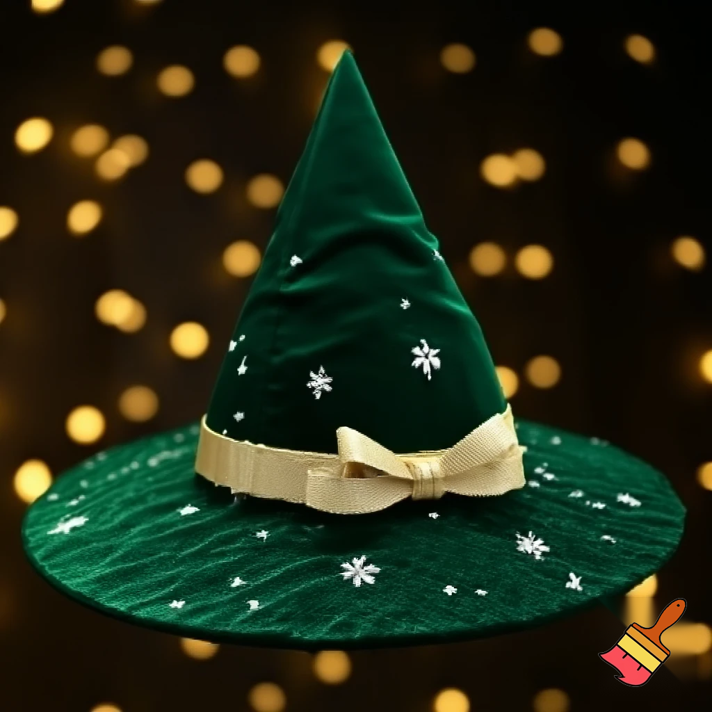 Christmas wizard hat