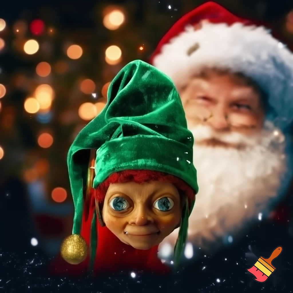 Christmas hat Santa Claus, the elf hat velvet