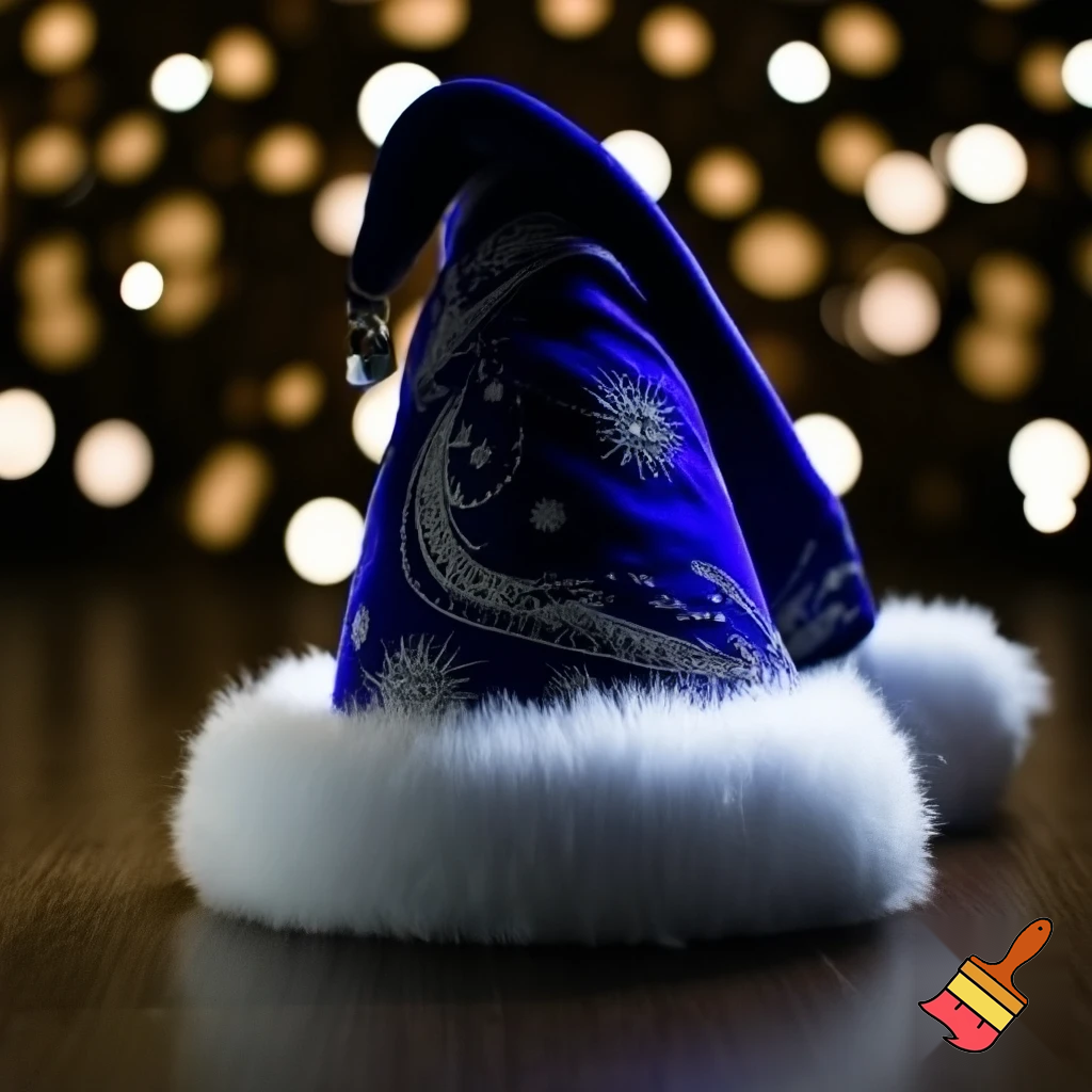 A wizard Christmas hat