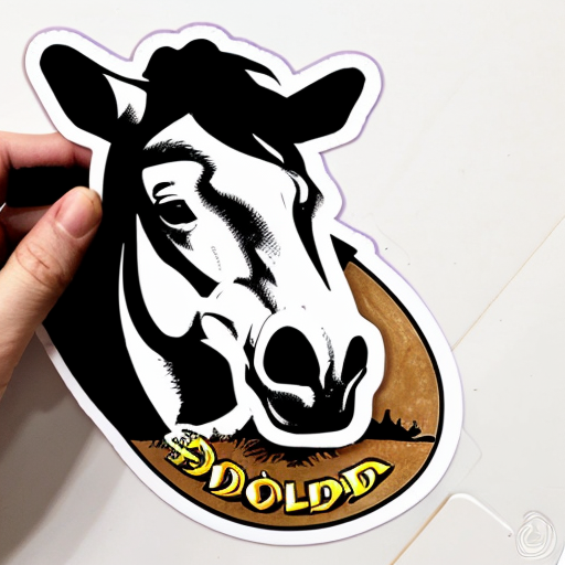 Creating a logo sticker with the text: "Mi Caballo Dorado" ONLY TEXT, NO IMAGE, NO HORSE, WESTERN STYLE