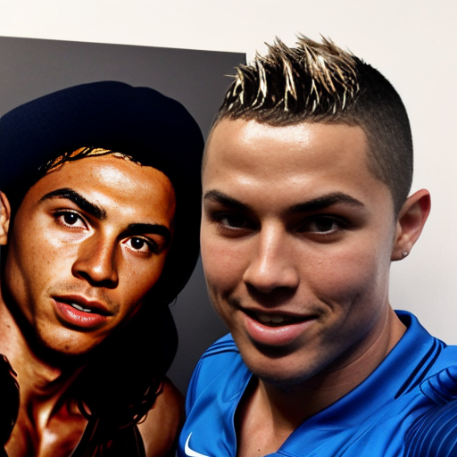 Me with ronaldo

