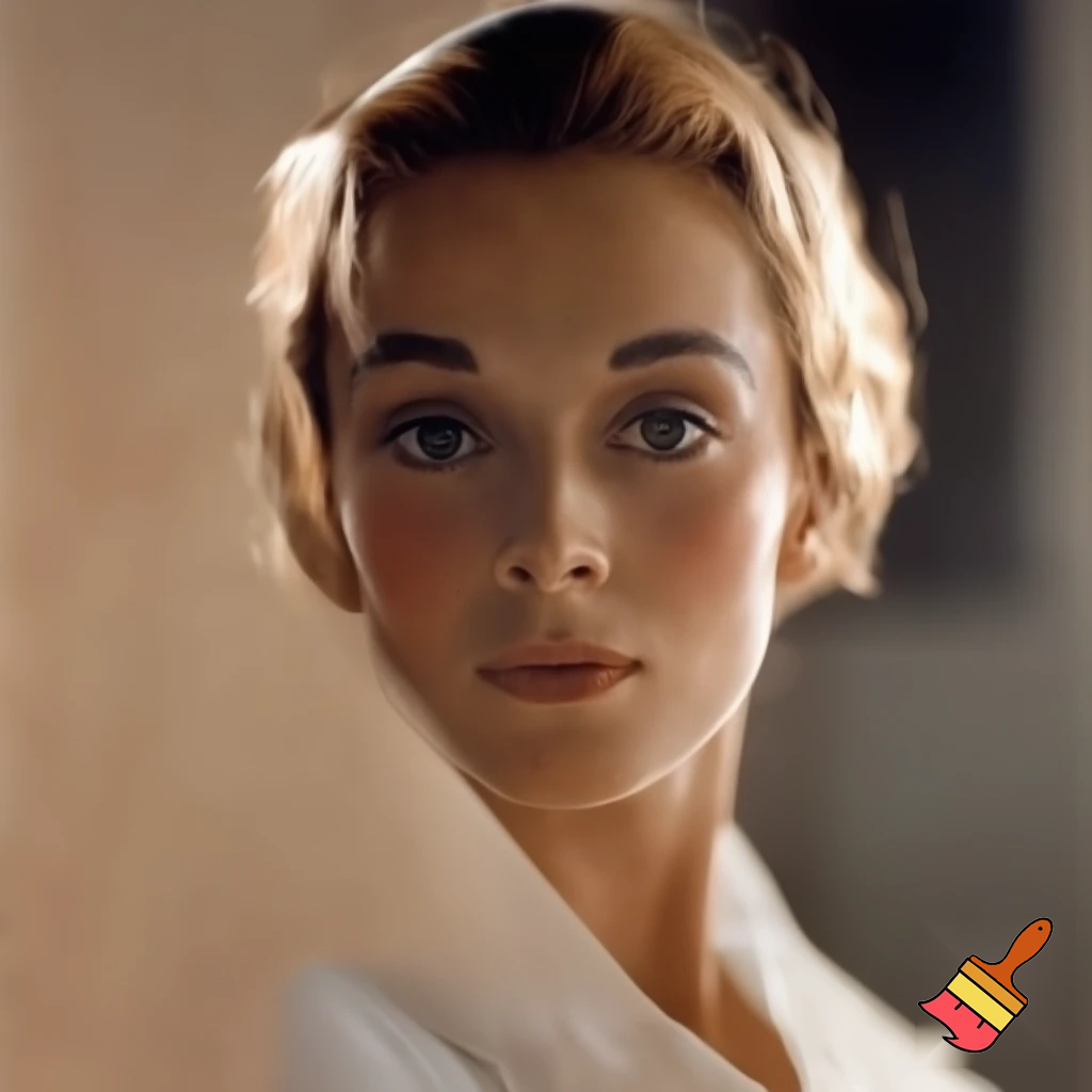 award winning portrait of a fragile woman with immaculate features, captivating eyes looks straight at the camera, perfectly radiant, painted by Norman Rockwell