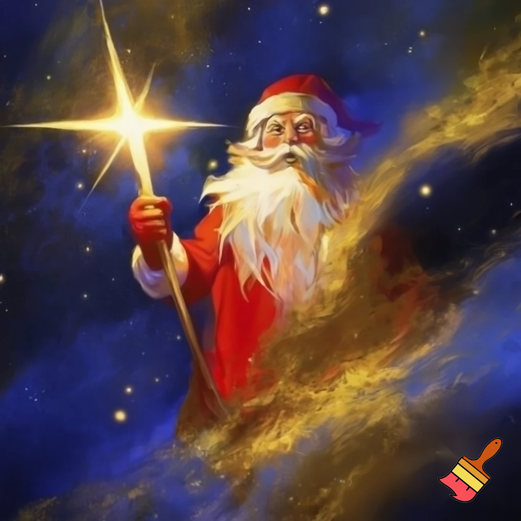 Richard Russia, Santa Claus with the walking stick star