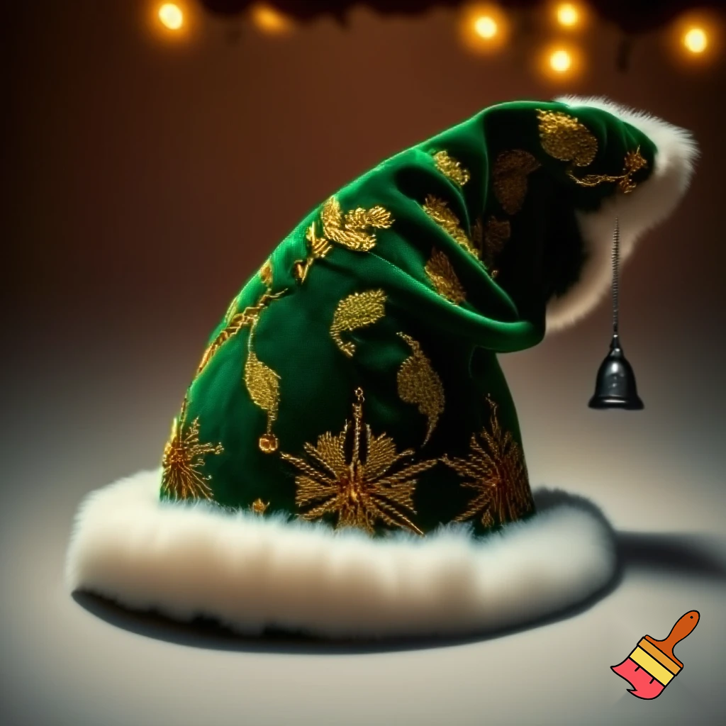 Christmas wizard hat