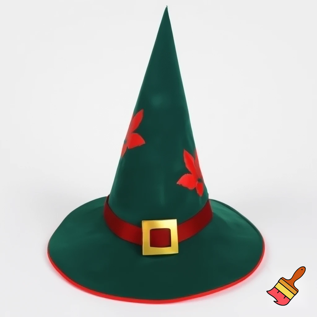 Christmas wizard hat