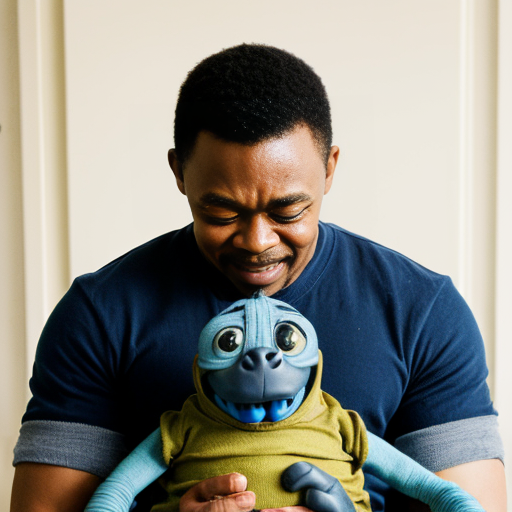 Jumba Jookiba holding stitcha and grogu