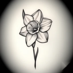 december birth flower tattoo