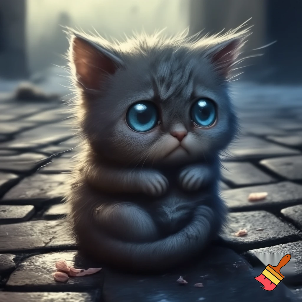 sad KITTYYYYY