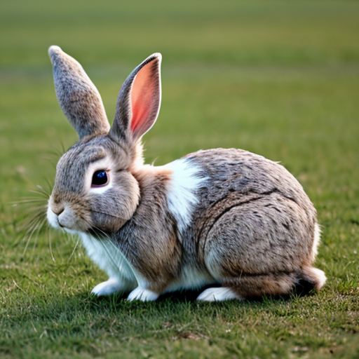 a rabbit with three ears