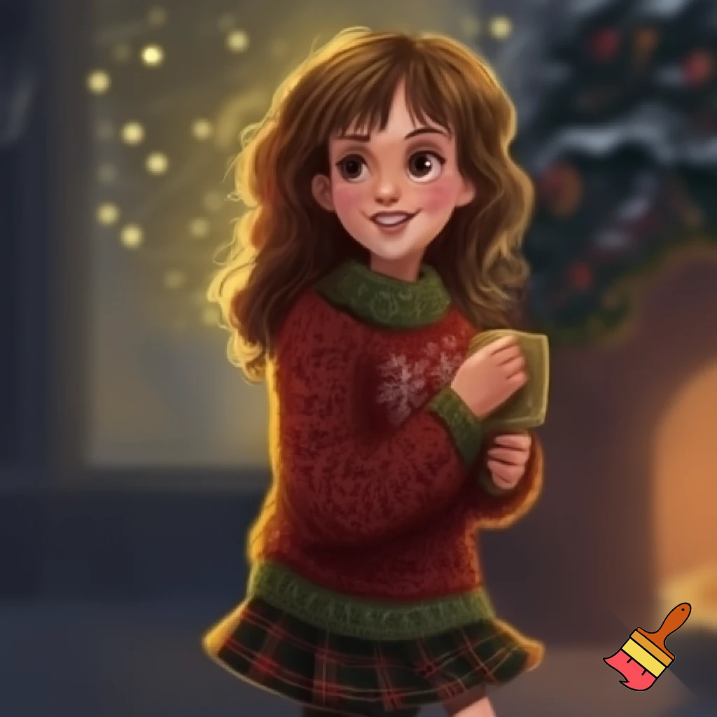 Hermione Granger’s Christmas outfit