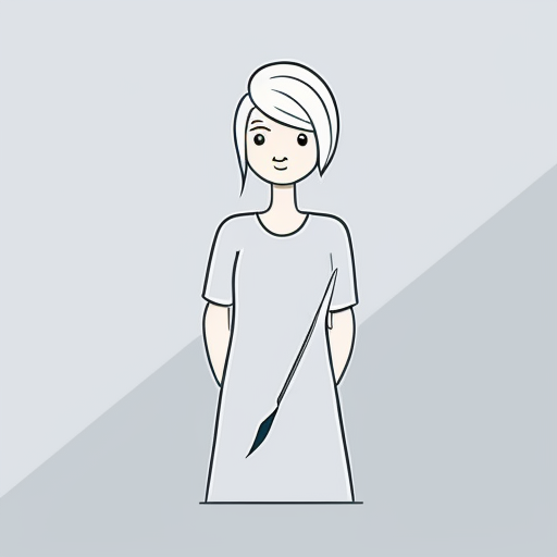 young, tall, white-haired woman in armor is sad because a Turkish man stole her knife.