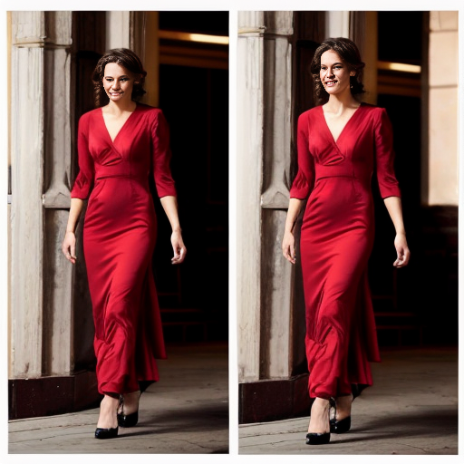 Elisa found herself in a red gown. The sleeves almost reached her elbows, and the hem made it to her ankles. It wasn’t heavily layered, like most, but Elisa loved it even more because of that. Her hair stayed down, but curled perfectly. And her shoes looked like they were made of glass, but felt to didn’t quite feel it. The were easily the most beautiful part of the outfit.