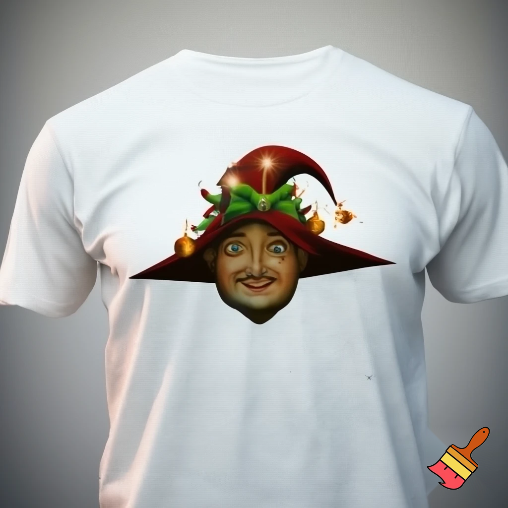Christmas wizard hat a T-shirt magic T-shirt a big one Bailey Tully’s