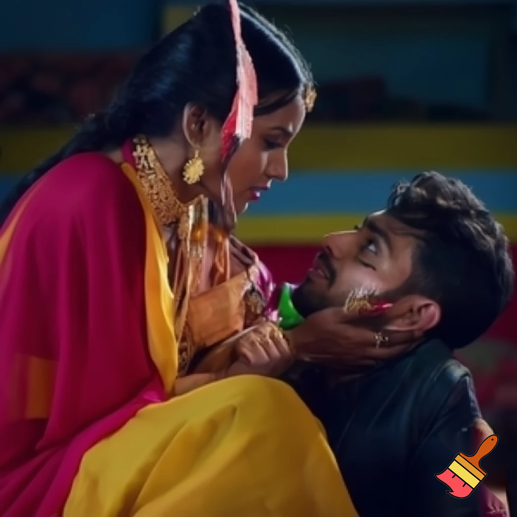 A young bhabhi having sex with her husband 