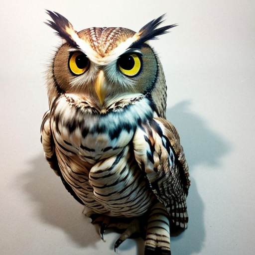 A snake combined with a owl