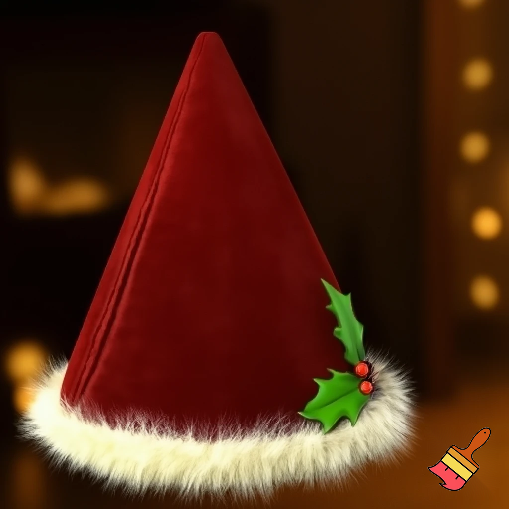 Christmas wizard hat