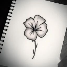 september birth flower tattoo