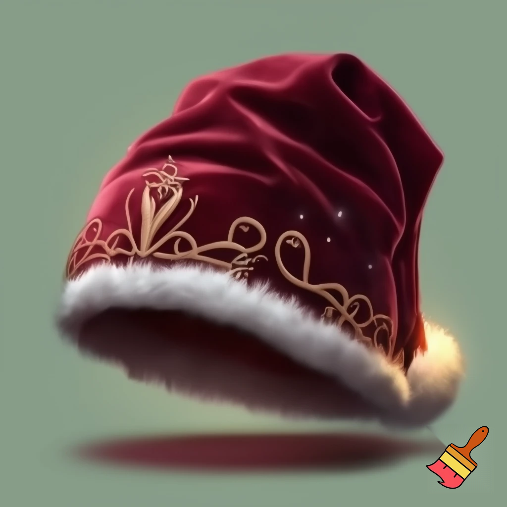 Elf Santa Claus hat velvet Santa Claus elf hat Santa Claus 