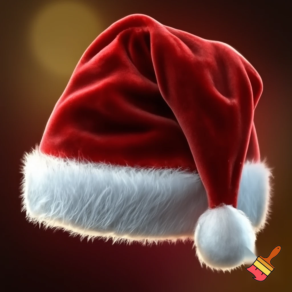 Santa Claus hat velvet Christmas Santa Claus hat 