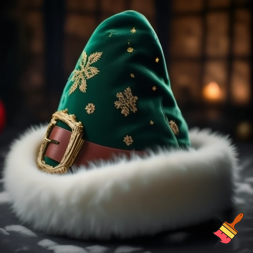 Christmas wizard hat