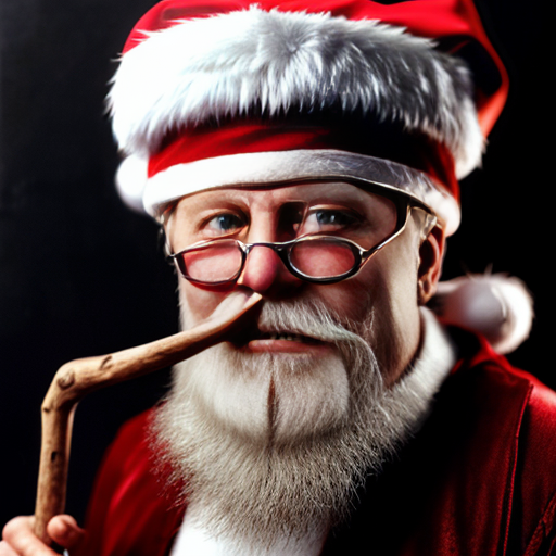 Richard Russia, Santa Claus with the walking stick star