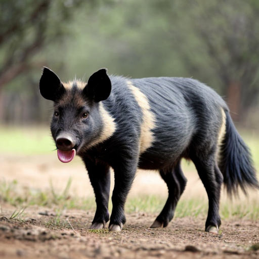 create evil feral mugshot of wild dog in a WANTED poster and add these reasonscreate a wanted poster with a mugshot picture of an evil human wild pig. the reward should be a lifetime supply of bacon and these are the reasons why•	These pests cause damage to the environment through wallowing, rooting for food and selective feeding.
•	By 1880, they were already considered a serious pest in parts of New South Wales. 
•	 They prey on newborn lambs, destroy crops, damage fences, foul water sources, and compete with livestock for food.
•	 Their impact costs farmers millions of dollars annually. 
•	Wild pigs are potential carriers of diseases, including foot-and-mouth disease
add these
