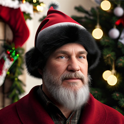 Christmas wizard hat