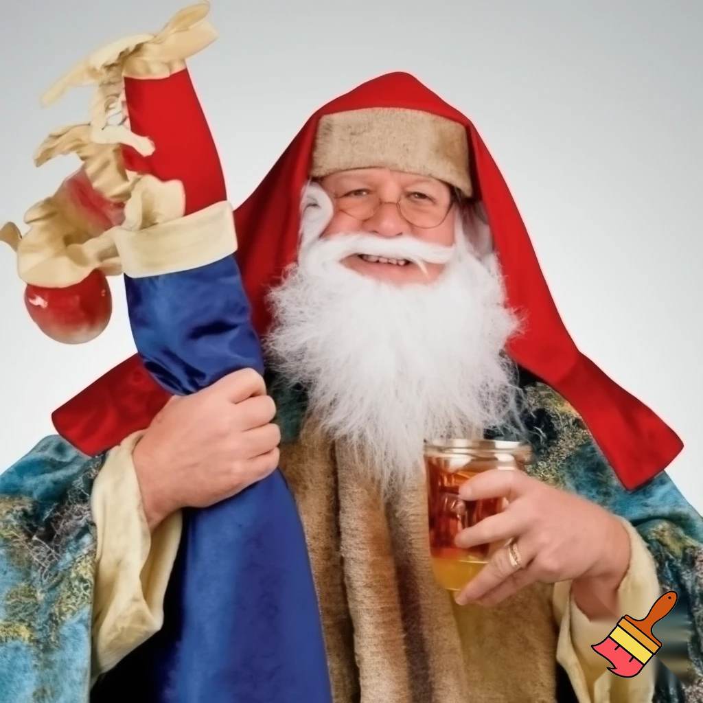 Santa Claus a wizard