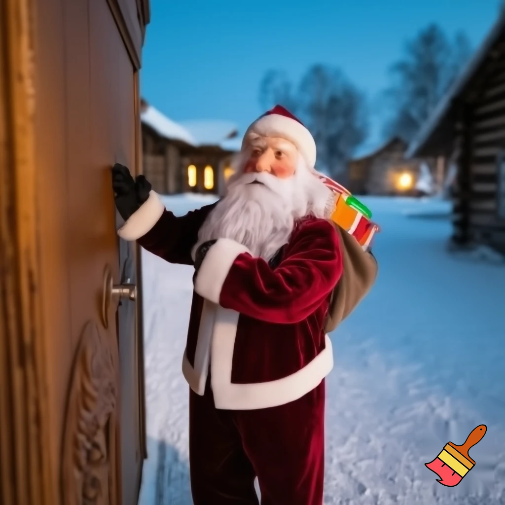 🚪 Santa Claus door Santa Claus Russia Santa Claus when you’re asleep asleep