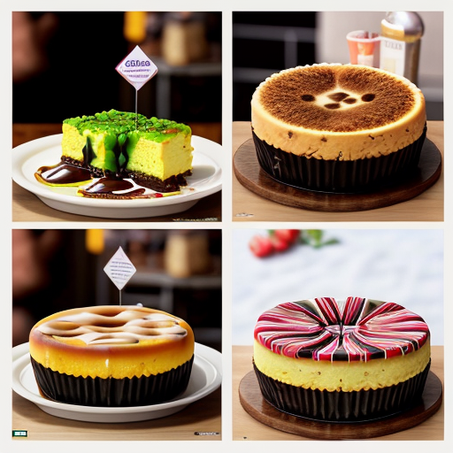 create a poster for food stall both are different food items "cheesecake and Goli soda"