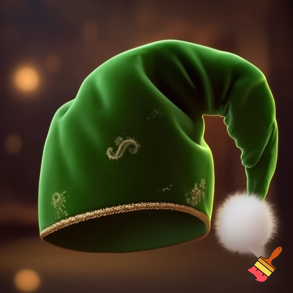 Elf hat Christmas elf hat velvet