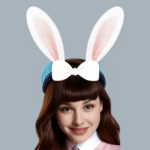 Easter bunny top hat, Easter bunny top hat with bunny ears